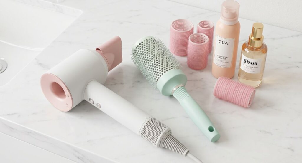The Ultimate Guide to the Perfect Mid-Length Blowout: From 90s Volume to Modern Soft Waves the essential toolkit for an at home blowout