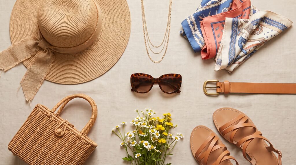 summer accessories flat lay arra… 202607091057