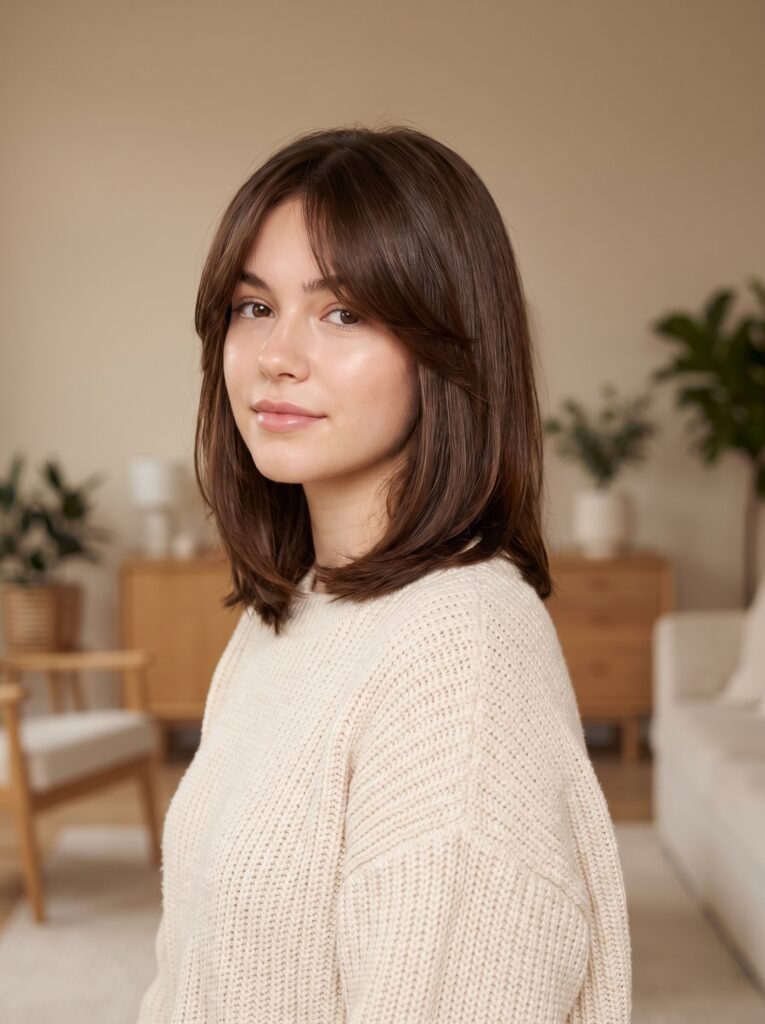 teenage girl with lob haircut 202608041420