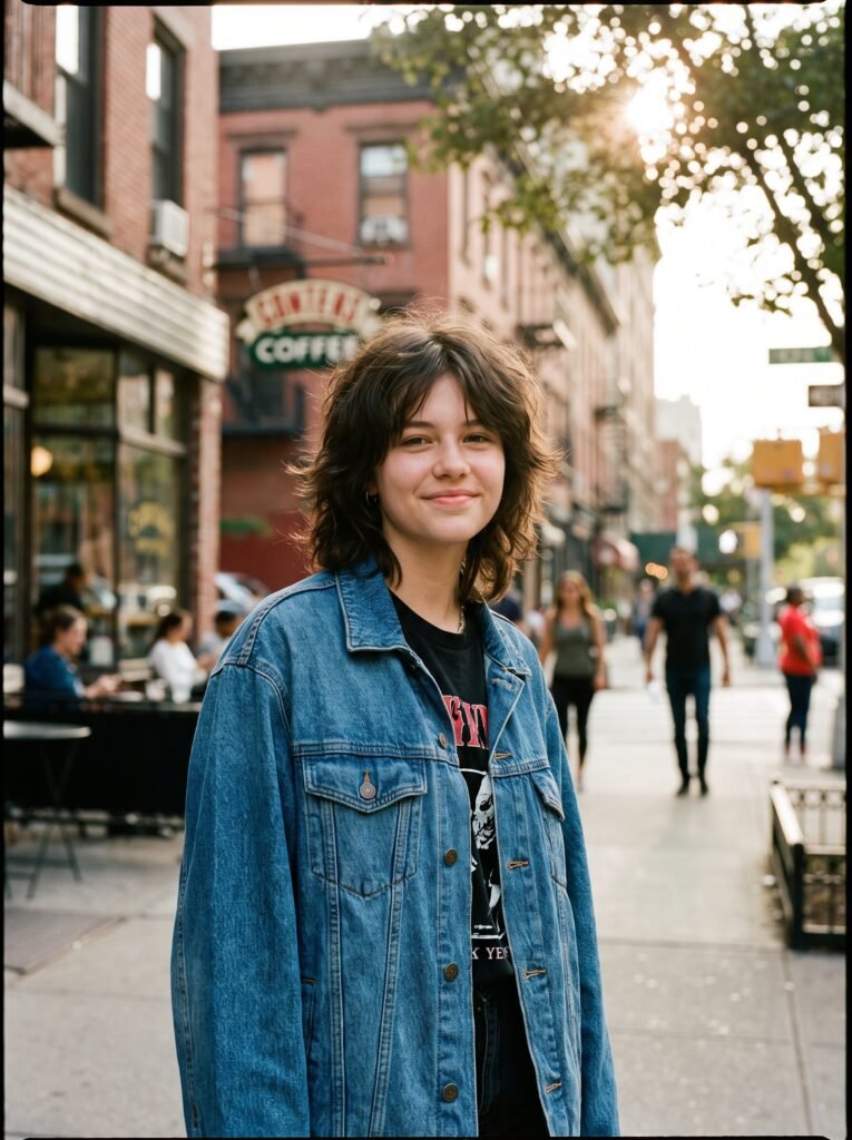 teenage girl with wolf cut 202608041417