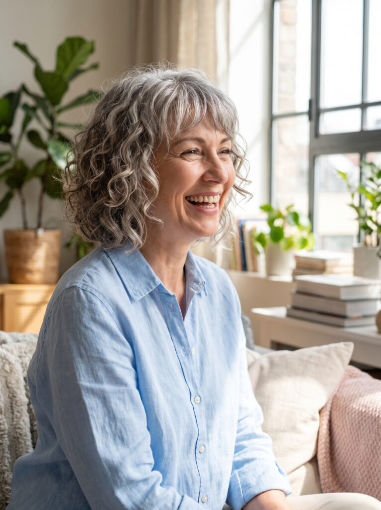 woman enjoying effortless hairstyle 2k 202608031400