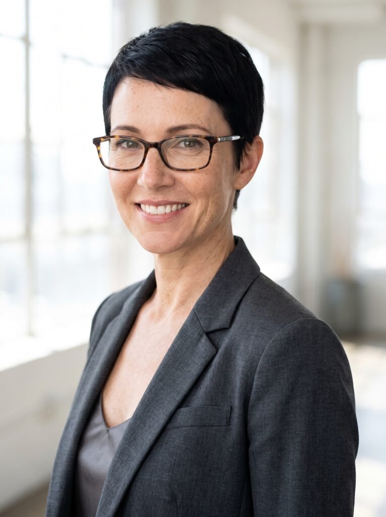 woman with cropped pixie haircut 202608060829